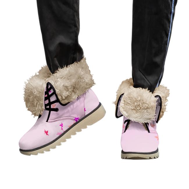 Preview: Winterboots mit Hundemotiv Princessa - gefütterte Winterschuhe, Stiefel, bunt, Grösse 35-44, Mix, Mischling, Windhunde, Podenco